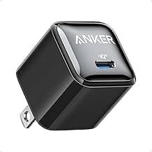 Anker USB C Charger Block 20W (Nano Pro), PIQ 3.0 Compact Fast Charger for iPhone 17/16/15/14 Series, Galaxy, Pixel 4/3, iPad (Cable Not In...